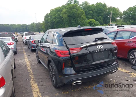 2021 Infiniti Qx50 Luxe z USA, uszkodzony, nr VIN 3PCAJ5BAXMF119203